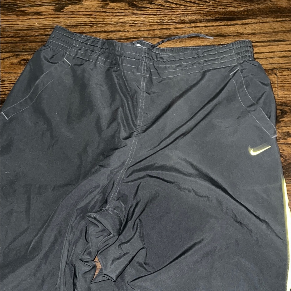 Nike Black Athletic Pants with Logo